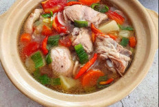 Cocok Di Musim Penghujan, Resep Sup Ayam Asam Pedas Thailand, Menu Makan Siang Penuh Rasa