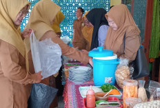 Suasana Halal Bihalal SMK Negeri 4 Lahat