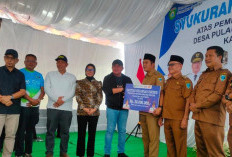 Wabup Dampingi Gubernur Sumsel Tinjau Pembangunan Jalan Poros Desa Pulau Panggung Pajar Bulan 