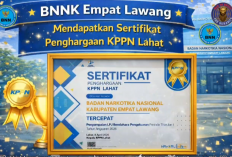 BNNK Empat Lawang Raih Penghargaan dari KPPN Lahat