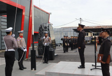 Tiga Pesan dari Para Pahlawan, Polres Lahat Gelar Upacara