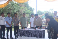 Jembatan Air Lawai-B Bangkit Lagi, Gubernur Sumsel Target 210 Hari Rampung