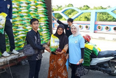 Pemkab Empat Lawang Gelar Pasar Murah, 10 Ton Beras HET Diserbu Warga