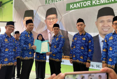 195 PPPK Kemenag Lahat Resmi Dilantik, Menteri Agama Ingatkan Amanah Berat Sebagai Teladan Umat