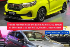 Honda Hadirkan Edisi Spesial Brio Satya E CTV, Ini Perbedaan Dari Versi Standar