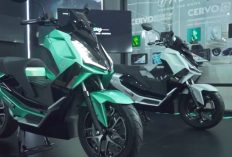 Intip Kemewahan Motor Listrik Cervo Q, Desain Futuristik dengan Fitur Baterai Besar