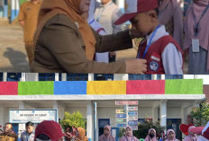 Hari Pertama Ujian Tertulis Kelas VI SDN 10 Lahat