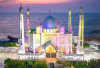 Megahnya Masjid Al Hakim, Masjid Yang Indah di Pinggir Pantai Kota Padang