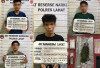 Lagi Asyik Kumpul, 4 Kurir & Pemakai Narkoba di Lahat Tertangkap, Petugas Amankan Barang Bukti Sabu dan Ganja