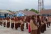 Sambut Lomba HUT RI ke-79, Siswa-siswi SDN 12 Latihan PBB