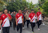 Semarak HUT Bhayangkara ke 79, Polres Lahat Gelar Olahraga Bersama