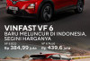 Vinfast Luncurkan Produk ke Empat nya di Indonesia, Mulai di Kirim ke Konsumen Juni Mendatang