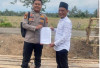 Bhabinkamtibmas Tebing Tinggi Gencarkan Edukasi Karhutla di Jayaloka