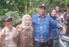 Eva Lili Susanti Dampingi Bupati dan Wakil Bupati Lahat Tinjau Tebat dan Irigasi di Kota Agung