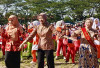 Wabup Widia Ningsih Buka Gebyar Senam Massal Putri Pelangi Anak PAUD se-Kabupaten Lahat