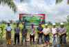 Polsek Merapi Panen Jagung Serentak di Lahan 1 Hektar