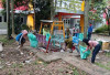 Heboh Sampah Menumpuk di Area Taman dan GOR, DLH Lahat Bergerak Cepat