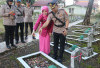 Kapolres Lahat Pimpin Ziarah ke Makam Pahlawan Puspa Bhakti 