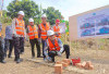  Peletakan Batu Pertama Pembangunan Gedung Kantor Utama Tirta Lematang, Sekda : Berikan Pelayanan Terbaik