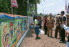  Bupati Empat Lawang Tinjau Langsung Lomba Mural “Bupati Empat Lawang Cup” di Kawasan Pulau Emas Tebing Tinggi