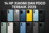 14 HP Xiaomi dan POCO Terbaik 2025, Mulai 1 Jutaan! Gaming Ngebut, Kamera Kece, Baterai Awet!