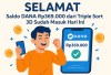 Selamat, Saldo DANA Rp369.000 dari Triple Sort 3D Sudah Masuk Hari Ini