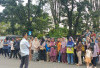 Ratusan Massa Forum Masyarakat Peduli Lahat Geruduk Kantor Dewan