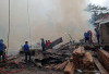 Korsleting Listrik, Depot Kayu di Lahat Ludes Terbakar