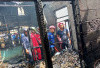 Satu Unit Rumah Ludes Terbakar di Perumnas Tiara