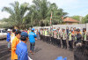 Polres Lahat Kawal Aksi Damai Karyawan PT Dana Artha Mining Tuntut Pembayaran Invoice oleh PT Anugerah Covindo