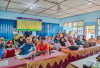 Harian Pagi Lahat Pos Sosialisasi Bersama K3S se-Kecamatan Lahat, Lomba Mewarnai Diatas Koran
