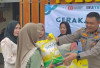 Warga Merapi Barat Antusias Sambut Gerakan Pangan Murah Polri
