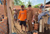 Kades Pelajaran Tinjau Progres Program Bedah Rumah, Apresiasi Dukungan Pemkab Lahat