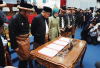 Gubernur- Wagub Sumsel Hadiri Rapat Paripurna HUT Lahat ke 156